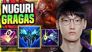 NUGURI DESTROYING WITH GRAGAS! - FPX Nuguri Plays Gragas Top vs Aatrox! | Season 11