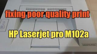 hp laserjet pro m102a printer troubleshooting