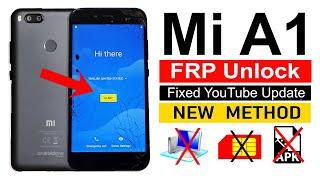 Xiaomi Mi A1 Google Account Bypass (Asking YouTube Update) | New Method 2024 (No PC)