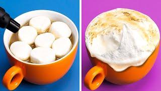 40 DELICIOUS COFFEE HACKS || 5-Minute Recipes For a Perfect Breakfast