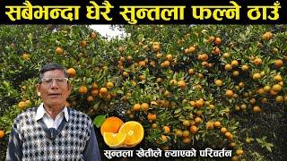 सबैभन्दा धेरै सुन्तला फल्ने ठाउँ  | Sabaibhanda Dherai Suntala Falne Thau