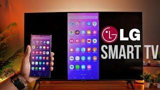 Lg smart tv screen mirroring | how to connect phone in LG smart tv |Cast, Wireless display, Miracast