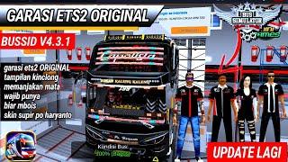 KODENAME GARASI BUSSID V4.3.1 !! GARASI ETS2 ORIGINAL || Skin Sopir Po. Haryanto