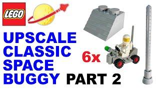 Up-scale Lego Classic Space Buggy - Part 2