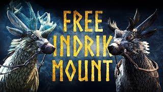 ESO Indrik Mount Guide - Get for FREE the Nascent Indrik Mount & Dawnwood Indrik Mount