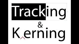 Illustrator Tracking and Kerning