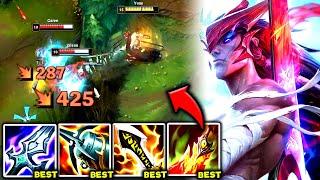 YONE TOP IS PERFECT TO 100% ERASE EVERYONE (AND CARRY 1V5 ) - S13 Yone TOP Gameplay Guide