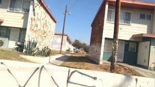 Passing by Estrada Courts Projects in Boyle Heights | Hood Vlogs