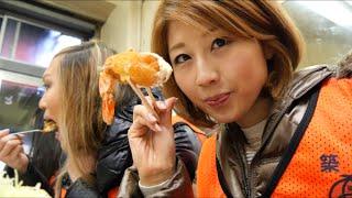 Sushi isn't the only thing to eat at the Tsukiji Fish Market!