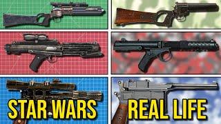 15 Blasters Inspired By Real Life Guns - Star Wars Explained