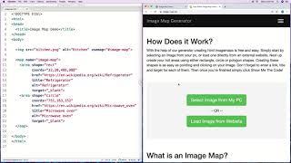 HTML Image Map Tutorial