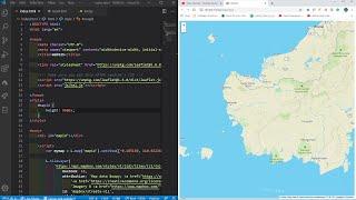 How to Create WebGIS / WebMap Using Leaflet and Javascript: #1 Add Basemap and Simple Marker