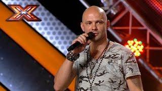 Ukrainian comedian sings lyrical song on The X Factor 2016