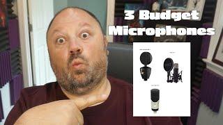 3 Starter Microphones On Budget