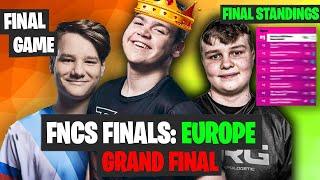 FNCS Grand Finals Game 7 Highlights - EU FINAL STANDINGS