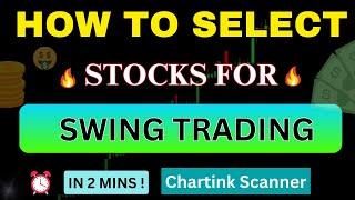 Best Chartink Stock Scanner For Swing Trading With SMA + RSI Strategy  !