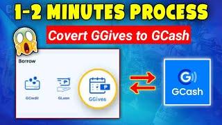 CONVERT GGIVES INTO CASH | 1-2 MINUTES CASH OUT AGAD!