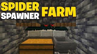 Minecraft 1.21 Cave Spider Spawner XP Farm