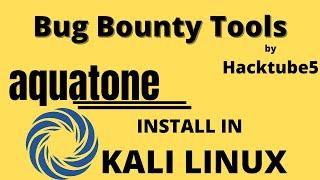 How To Install #Google  Chrome and #Aquatone in kali linux | #bugbounty tools