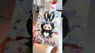 Unbox baby three lily rabbit town  | Chen Tr #shorts #unboxing #babythree  #review #blindbox