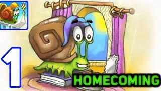 Snail Bob 1: Homecoming  - Gameplay Walkthrough Part 1 All Levels 1-20 (Android, iOS)