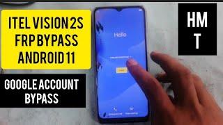 Itel Vision 2S FRP Bypass Android 11 | Itel P651L FRP Lock Remove Google Account Unlock Without pc