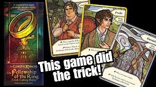 How to win tricks in: The Fellowship of the Ring: Trick-Taking Game