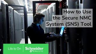 How to Use the Secure NMC System Tool  for the Network Management Card | Schneider Electric