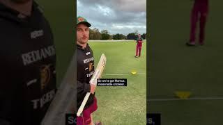 How good is Marnus Labuschagne at catching… he can do it blind!