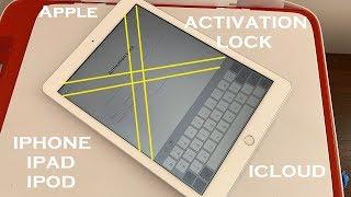 iCloud Unlock Activation Lock iPhone/iPad Mini,iPad Pro,iPad 2,iPad Air, iPad Air 2 Any Generation