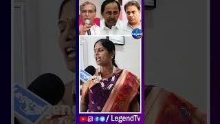 Kalva Sujatha Aggressive Comments On Kcr And Ktr | Harish Rao | CM Revanth Reddy | @LegendTvin