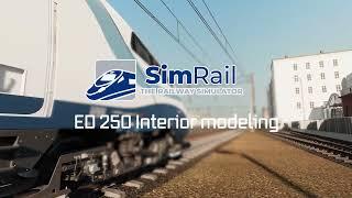 SimRail - The Railway Simulator: ED250 High-Speed Train Interior Timelapse