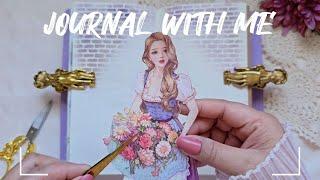 ASMR Journaling | Flowers & Butterflies