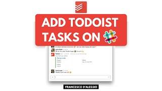 Add Tasks via Slack to Todoist