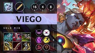 Viego Mid vs Viktor: Triple Kill, Legendary - KR Master Patch 14.24