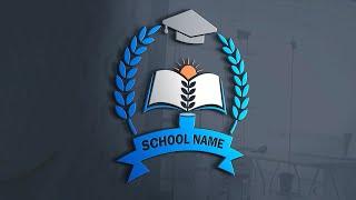 School Logo Design Tutorial | Step-by-Step Guide for Beginners | Adobe Illustrator || Part.2