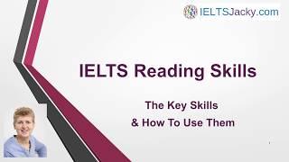 IELTS Reading Skills – The Key Skills & How To Use Them