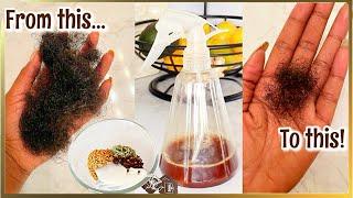 Stop Excessive Hair Loss & Shedding with Ayurvedic Tea Rinse | Simply Subrena