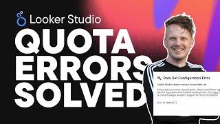 How to solve Quota Errors in Looker Studio and GA4