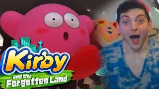 A NEW 3D KIRBY GAME - Kirby and the Forgotten Land Reaction