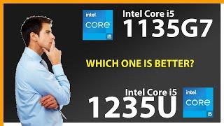 INTEL Core i5 1135G7 vs INTEL Core i5 1235U Technical Comparison