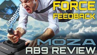 MOZA AB9 Force Feedback Flight Sim Base REVIEW | DCS World / IL:2