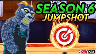 *NEW* SEASON 6 JUMPSHOT is GAMEBREAKING in NBA 2K23! NEVER MISS AGAIN