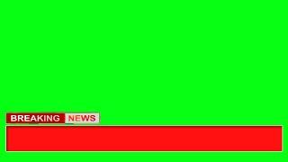 5 Best Breaking News Lower Third Green Screen ( No Copyright )