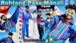 Rohtang Pass Open Now|Rohtang Pass Manali|2023|Rohtang Pass Snowfall|Rohtang Weather Today|#vlog