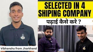 Cleared 4 Shipping companies Interview | JMDi Academy | Ft. Vibhanshu from Jharkhand