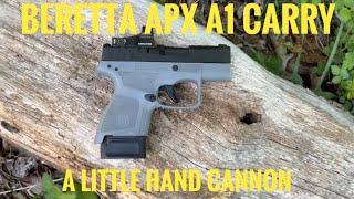 Beretta APX A1 Carry fist shots and unboxing. #beretta #9mmpistol