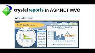 How to use Crystal Report in MVC4.