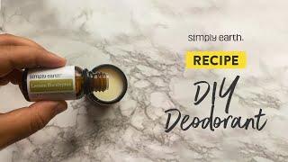 DIY All-Natural Deodorant with Lemon Eucalyptus Essential Oil