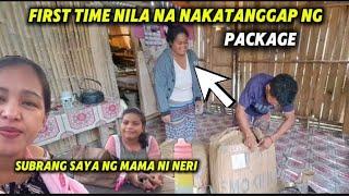 SUBRANG SAYA NG MAMA NI NERI FIRST TIME NILA NA MAG UNBOX NG PACKAGE